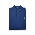 Reconditionn� - polo manches courtes femme classic fit - taille l - femme - marine