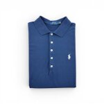Reconditionn� - polo manches courtes femme marine - taille l - femme - marine