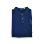 Reconditionn� - polo manches courtes femme marine - taille l - femme - marine