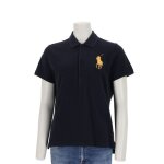 Reconditionn� - polo manches courtes femme noir - taille m - femme - noir