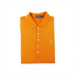 Reconditionn� - polo manches courtes femme orange - taille xl - femme - orange