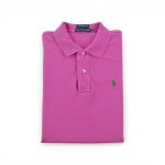 Reconditionn� - polo manches courtes femme rose - taille m - femme - rose