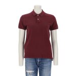 Reconditionn� - polo manches courtes femme - taille m - femme - bordeaux