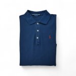 Reconditionn - polo manches courtes femme - taille s - femme - marine