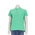 Reconditionn� - polo manches courtes femme vert polo ralph lauren - col polo - taille m - femme - vert ...