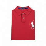Reconditionn - polo manches courtes homme big pony - taille 2xl - homme - rouge