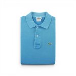 Reconditionn� - polo manches courtes homme bleu clair - taille s - homme - bleu clair