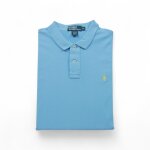 Reconditionn - polo manches courtes homme bleu clair - taille xl - homme - bleu clair