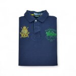 Reconditionn - polo manches courtes homme bleu - taille l - homme - bleu