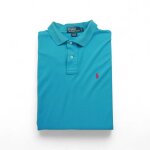 Reconditionn - polo manches courtes homme bleu - taille l - homme - bleu