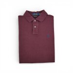 Reconditionn� - polo manches courtes homme bordeaux - taille m - homme - bordeaux