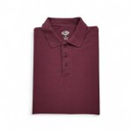 Reconditionn - polo manches courtes homme bordeaux - taille xl - homme - bordeaux