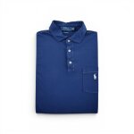 Reconditionn� - polo manches courtes homme classic fit - taille m - homme - marine