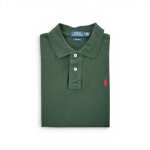 Reconditionn� - polo manches courtes homme custom fit - taille m - homme - vert