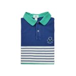 Reconditionn - polo manches courtes homme izod bleu - taille l - homme - bleu