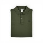 Reconditionn� - polo manches courtes homme kaki - taille l - homme - kaki