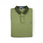 Reconditionn� - polo manches courtes homme kaki - taille m - homme - kaki