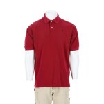 Reconditionn� - polo manches courtes homme made in usa - taille l - homme - rouge