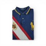 Reconditionn� - polo manches courtes homme marine - taille m - homme - marine