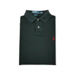 Reconditionn - polo manches courtes homme noir polo ralph lauren - col polo - taille s - homme - noir ...