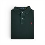 Reconditionn� - polo manches courtes homme noir polo ralph lauren - col polo - taille 2xl - homme - noir ...