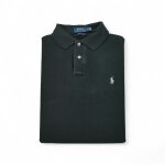 Reconditionn - polo manches courtes homme noir - taille l - homme - noir