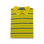 Reconditionn - polo manches courtes homme pima cotton - taille 2xl - homme - jaune
