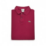 Reconditionn - polo manches courtes homme rouge lacoste - col polo - taille xl - homme - rouge