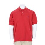 Reconditionn� - polo manches courtes homme rouge - taille l - homme - rouge