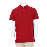 Reconditionn� - polo manches courtes homme rouge - taille xl - homme - rouge