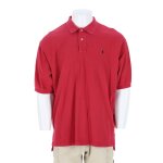 Reconditionn� - polo manches courtes homme rouge - taille xl - homme - rouge