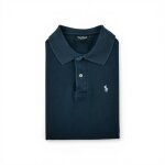 Reconditionn� - polo manches courtes homme - taille l - homme - marine