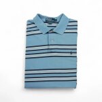 Reconditionn - polo manches courtes homme - taille xl - homme - bleu clair