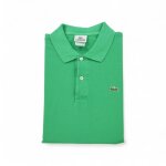 Reconditionn - polo manches courtes homme vert lacoste - col polo - taille xl - homme - vert