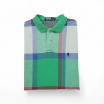 Reconditionn - polo manches courtes homme vert - taille l - homme - vert
