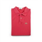 Reconditionn� - polo manches courtes homme vintage - taille m - homme - rouge