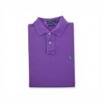 Reconditionn� - polo manches courtes homme violet - taille m - homme - violet