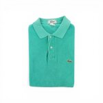 Reconditionn� - polo manches courtes homme y2k - taille m - homme - turquoise