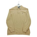 Reconditionn - polo manches longues homme beige - taille xl - homme - beige
