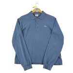 Reconditionn� - polo manches longues homme bleu clair - taille l - homme - bleu clair