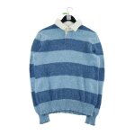 Reconditionn� - polo manches longues homme bleu - taille s - homme - bleu