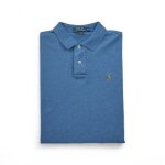 Reconditionn - polo manches longues homme bleu - taille m - homme - bleu