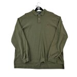 Reconditionn� - polo manches longues homme kaki - taille 2xl - homme - kaki