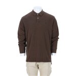 Reconditionn� - polo manches longues homme marron - taille xl - homme - marron