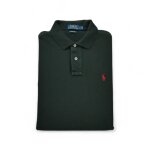 Reconditionn - polo manches longues homme noir - taille l - homme - noir