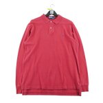 Reconditionn� - polo manches longues homme rouge - taille m - homme - rouge
