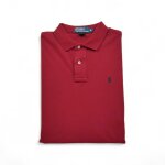 Reconditionn - polo manches longues homme rouge - taille m - homme - rouge