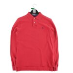 Reconditionn - polo manches longues homme - taille s - homme - rouge
