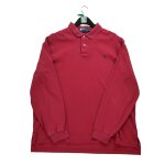 Reconditionné - polo manches longues homme - taille xl - homme - rouge Reconditionné - polo manches longues homme - taille xl - homme - rouge