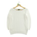 Reconditionn� - pull femme blanc - taille l - femme - blanc